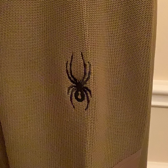 Spyder Men’s Fallen Patriot Half Zip Mid-Wt core sweater - Large - Sergeant - Picture 8 of 12